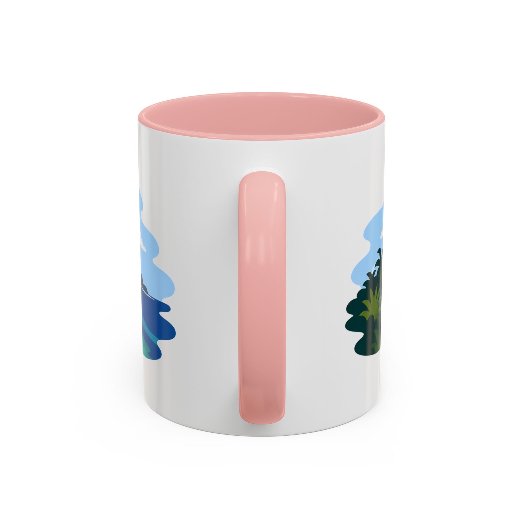 National Park of American Samoa Coffee Mug | Solid Color Block Park Souvenir | 11oz 15oz Accent Mug