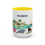 Mozambique Home Country Mug | Moving Away Gift | Long Distance Friendship | 11 oz 15 oz Accent Mug