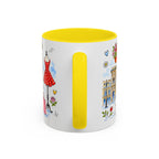 Milan Travel Mug | European City Souvenir Accent Coffee Mug | 11oz 15oz Ceramic Cup