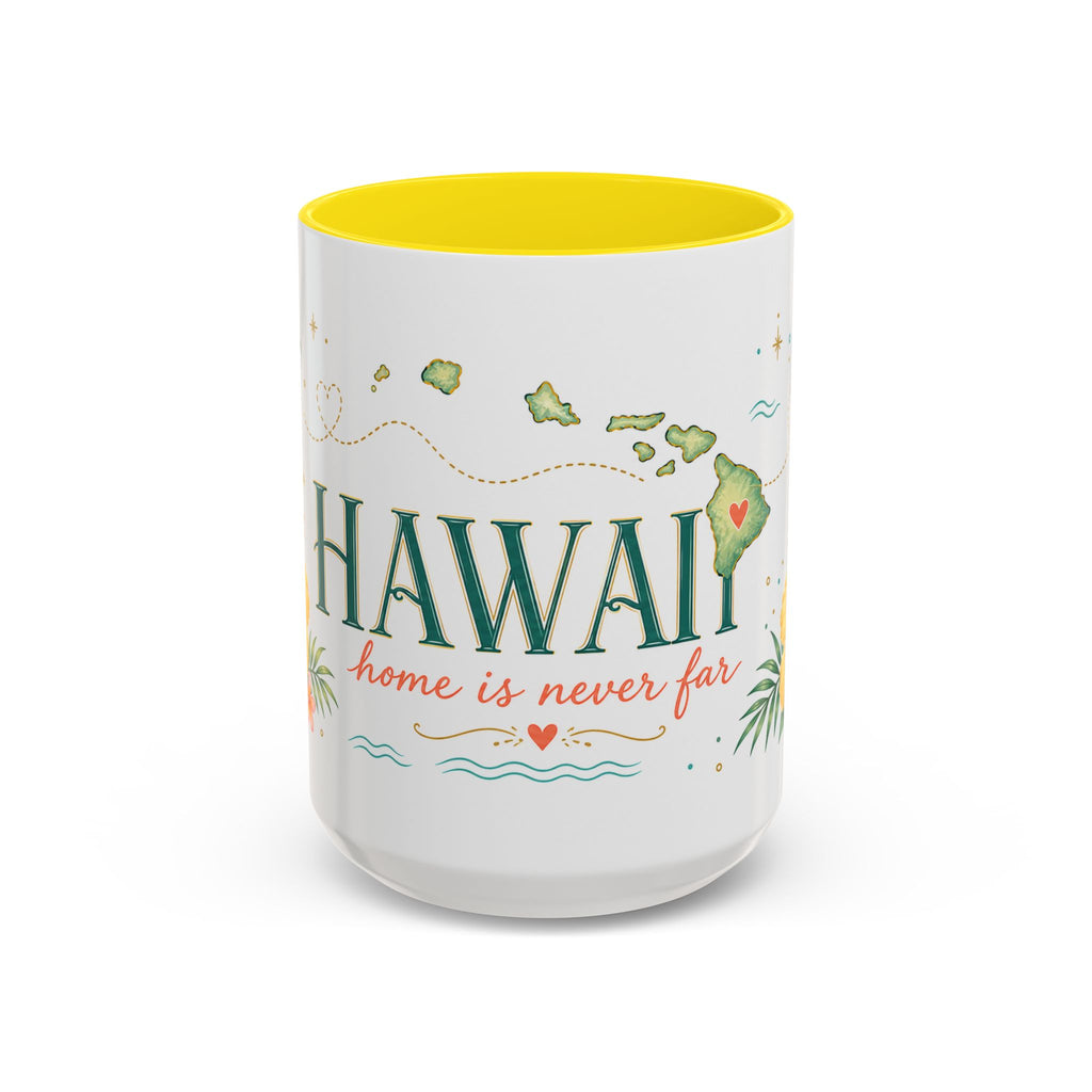 Hawaii State Map Mug | Moving Away Gift | Long Distance Friendship Coffee Cup