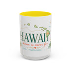Hawaii State Map Mug | Moving Away Gift | Long Distance Friendship Coffee Cup