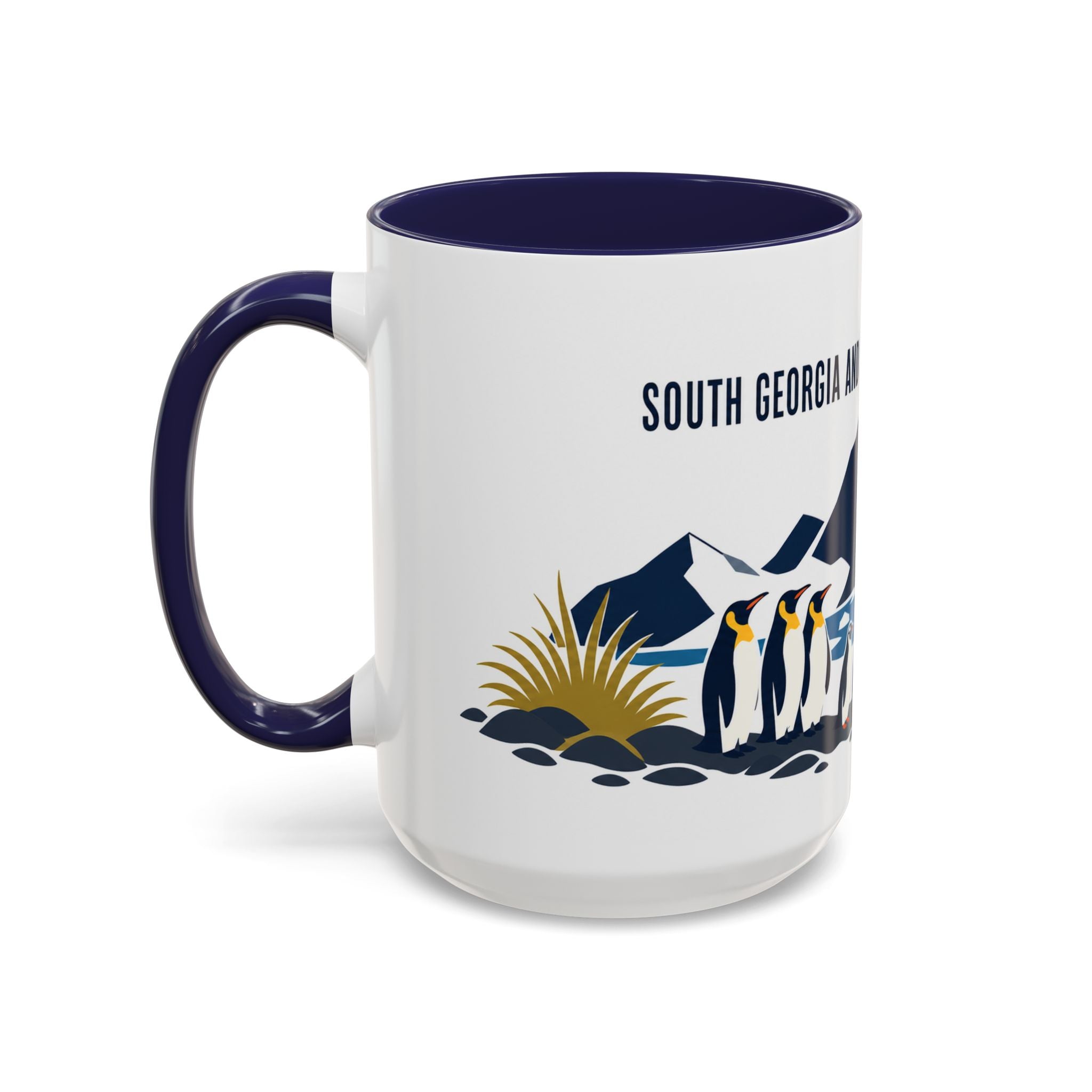 South Georgia and South Sandwich Islands Coffee Mug | Travel Souvenir Accent Mug | Country Gift Ceramic Cup 11oz 15oz