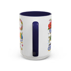 Honolulu Illustrated Travel Mug | City Souvenir Accent Coffee Mug | 11oz 15oz Ceramic Cup