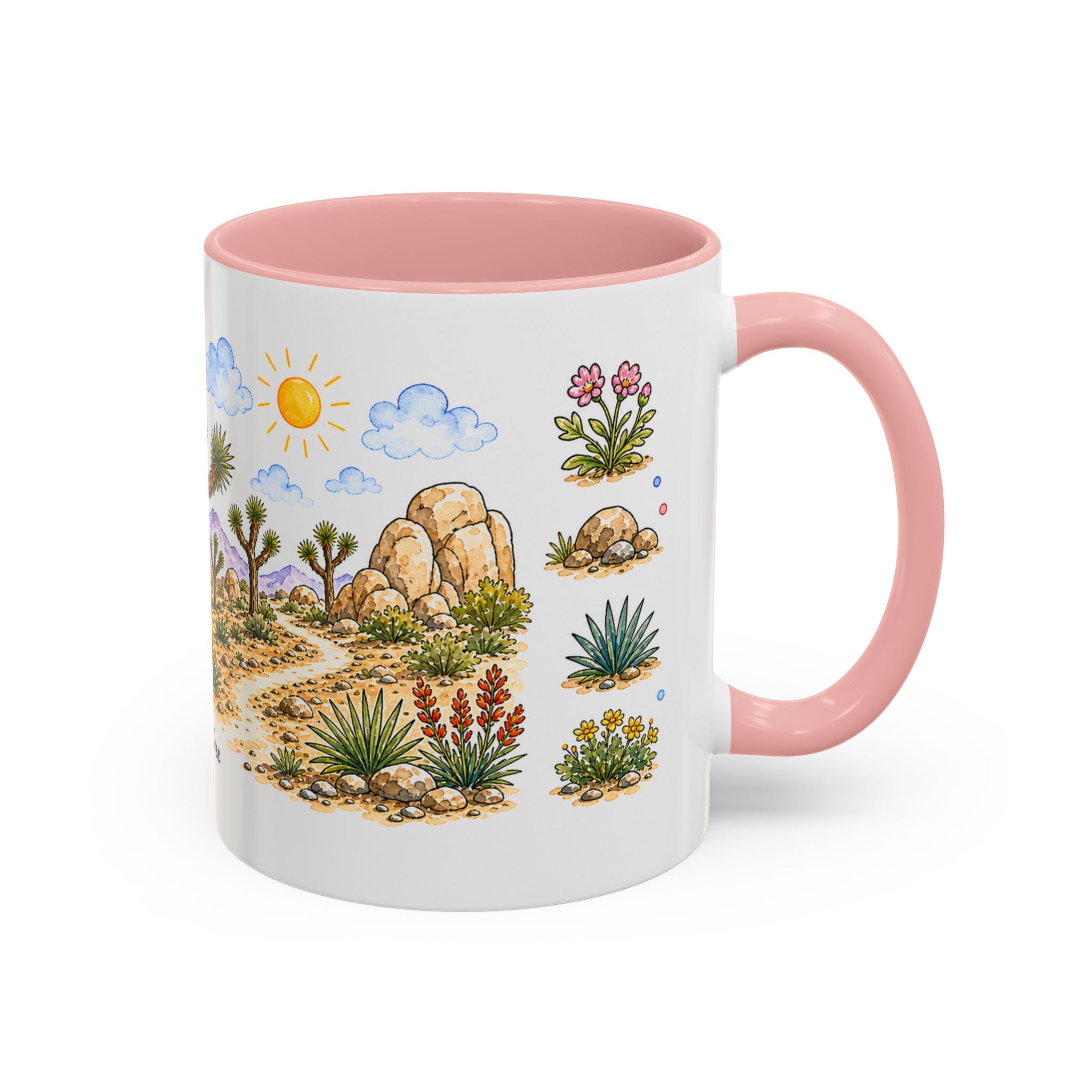 Joshua Tree National Park Mug | US Travel Souvenir Accent Coffee Mug | 11oz 15oz Ceramic Cup