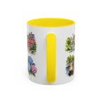 Providence Illustrated Travel Mug | City Souvenir Accent Coffee Mug | 11oz 15oz Ceramic Cup