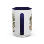 Bucharest Coffee Mug | Romania Travel Souvenir | Vintage Illustrated City Gift | 11 oz 15 oz Accent Mug