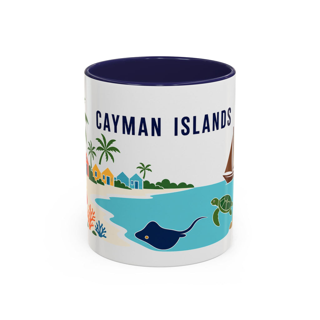 Cayman Islands Coffee Mug | Travel Souvenir Accent Mug | Country Gift Ceramic Cup 11oz 15oz