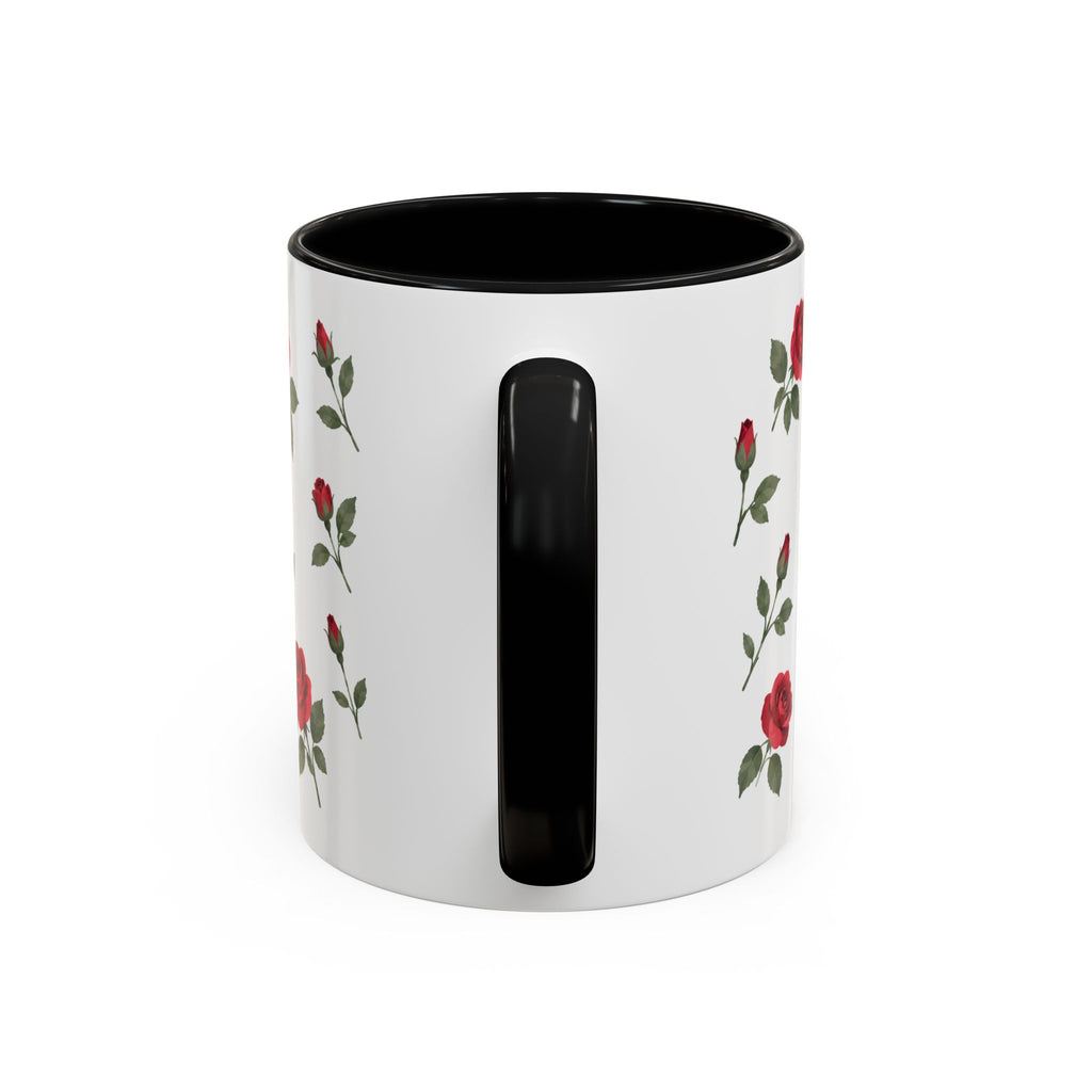 Oklahoma Oklahoma Rose Mug, State Flower Floral Coffee Cup, 11oz Botanical Gift