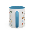 Redwood National Park Christmas Mug | Watercolor Travel Souvenir | Holiday Gift | Accent Ceramic Coffee Cup 11oz 15oz