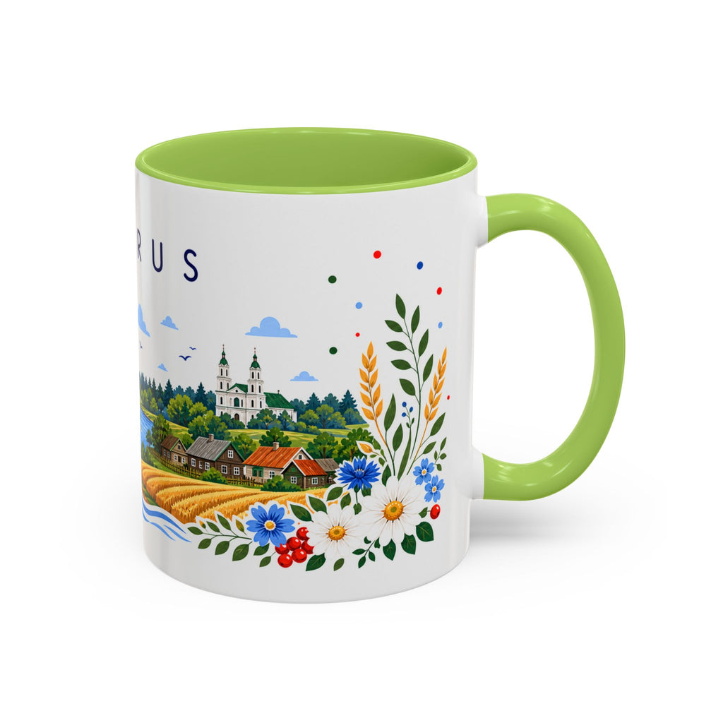 Belarus Coffee Mug | Travel Souvenir Accent Mug | Place Gift Ceramic Cup 11oz 15oz