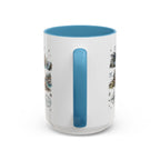 Kenai Fjords National Park Coffee Mug | Alaska Coastal Wildlife Hiking Gift | Accent Color Ceramic 11oz 15oz