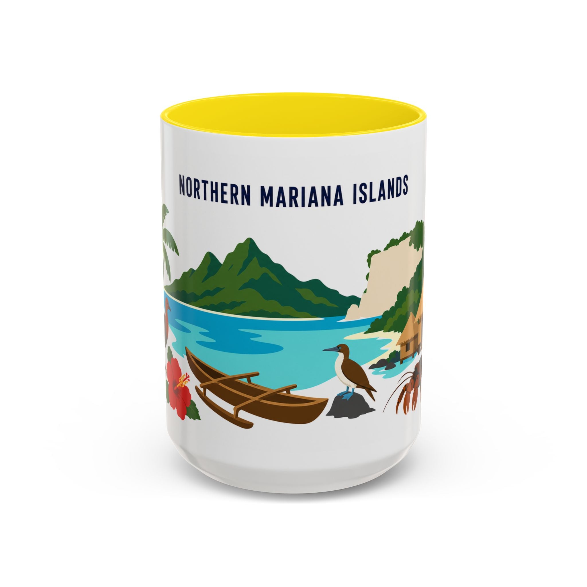 Northern Mariana Islands Coffee Mug | Travel Souvenir Accent Mug | Country Gift Ceramic Cup 11oz 15oz