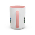 Virgin Islands National Park Coffee Mug | Solid Color Block Park Souvenir | 11oz 15oz Accent Mug