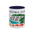 Christmas Island Coffee Mug | Travel Souvenir Accent Mug | Country Gift Ceramic Cup 11oz 15oz