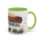 Flinders Ranges Mug, Australia Travel Souvenir, Bucket List Gift, Accent Ceramic Coffee Mug 11oz 15oz