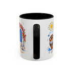 Athens Travel Mug | European City Souvenir Accent Coffee Mug | 11oz 15oz Ceramic Cup