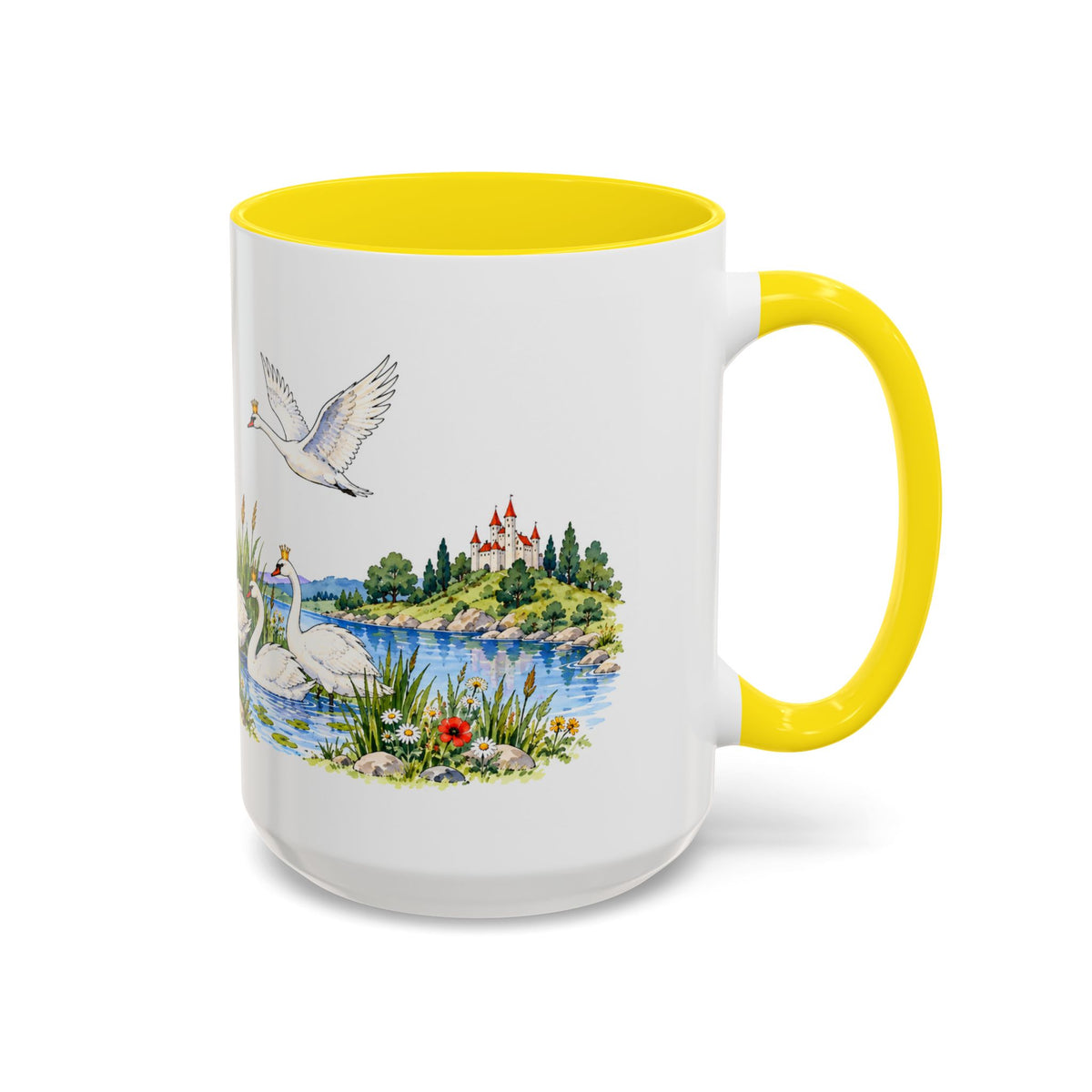 The Wild Swans Mug | Storybook Fairy Tale Accent Coffee Mug | EveryLegend