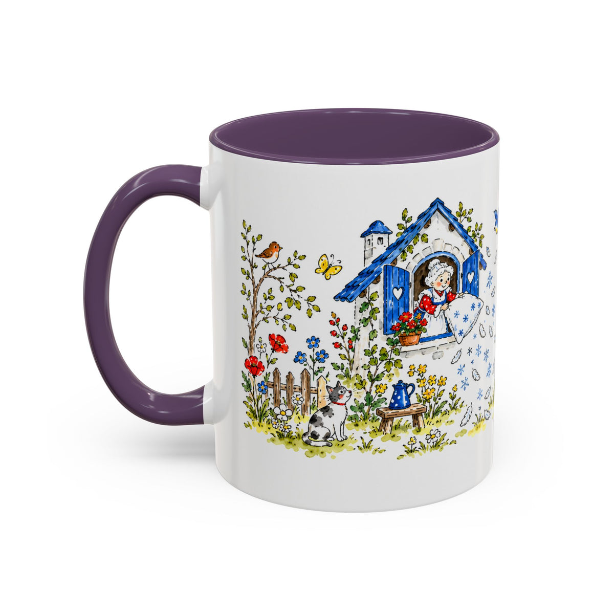 Mother Holle Mug | Storybook Fairy Tale Accent Coffee Mug | EveryLegend