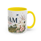 Vietnam Home Country Mug | Moving Away Gift | Long Distance Friendship | 11 oz 15 oz Accent Mug
