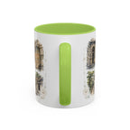 Ajanta Caves Mug, India Travel Souvenir, Bucket List Gift, Accent Ceramic Coffee Mug 11oz 15oz