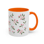 Pennsylvania Mountain Laurel Mug, State Flower Floral Coffee Cup, 11oz Botanical Gift