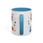 Istanbul Coffee Mug | Postage Stamp Collage Mug | Travel Souvenir Accent Cup 11oz 15oz