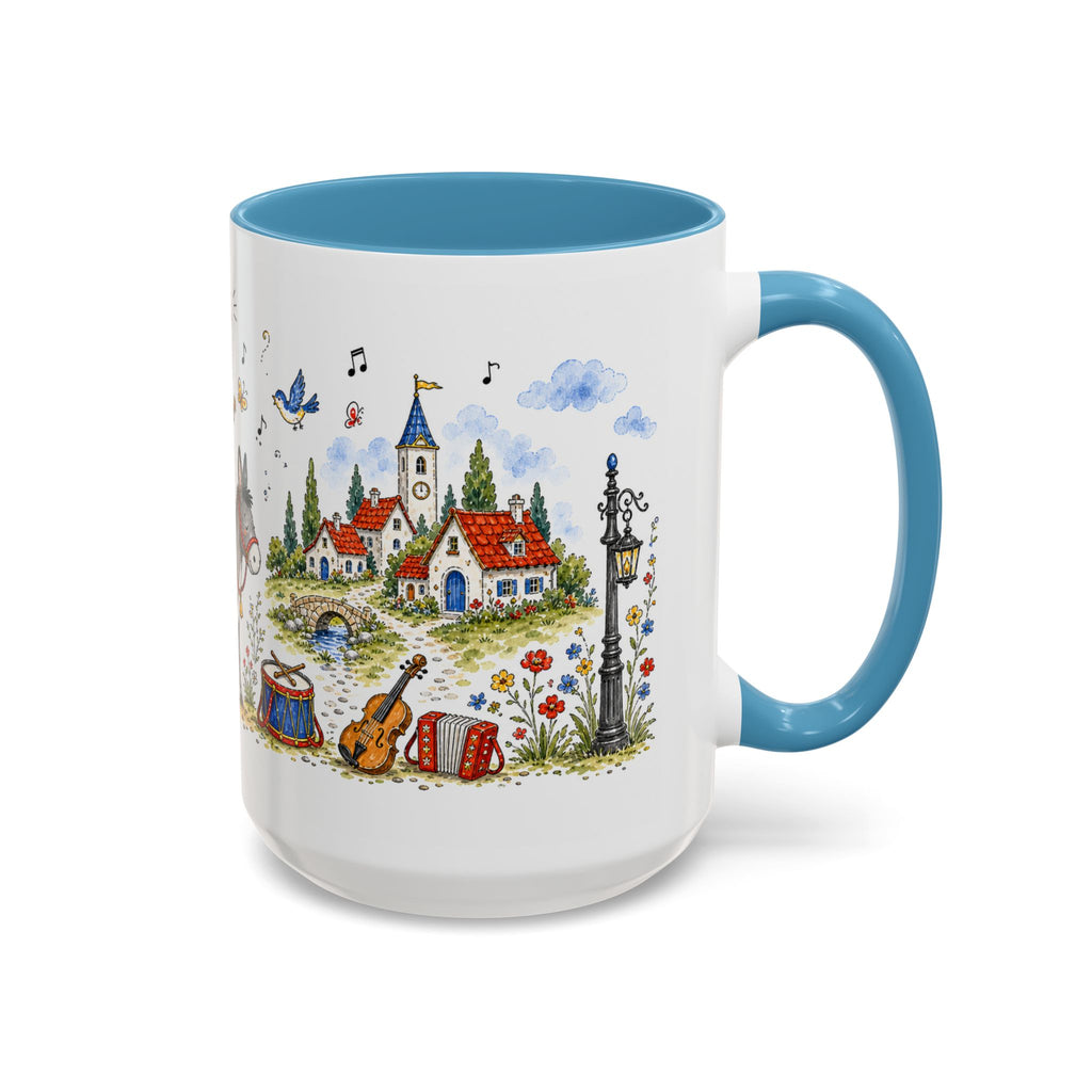 Bremen Town Musicians Mug | Storybook Accent Coffee Mug | EveryLegend
