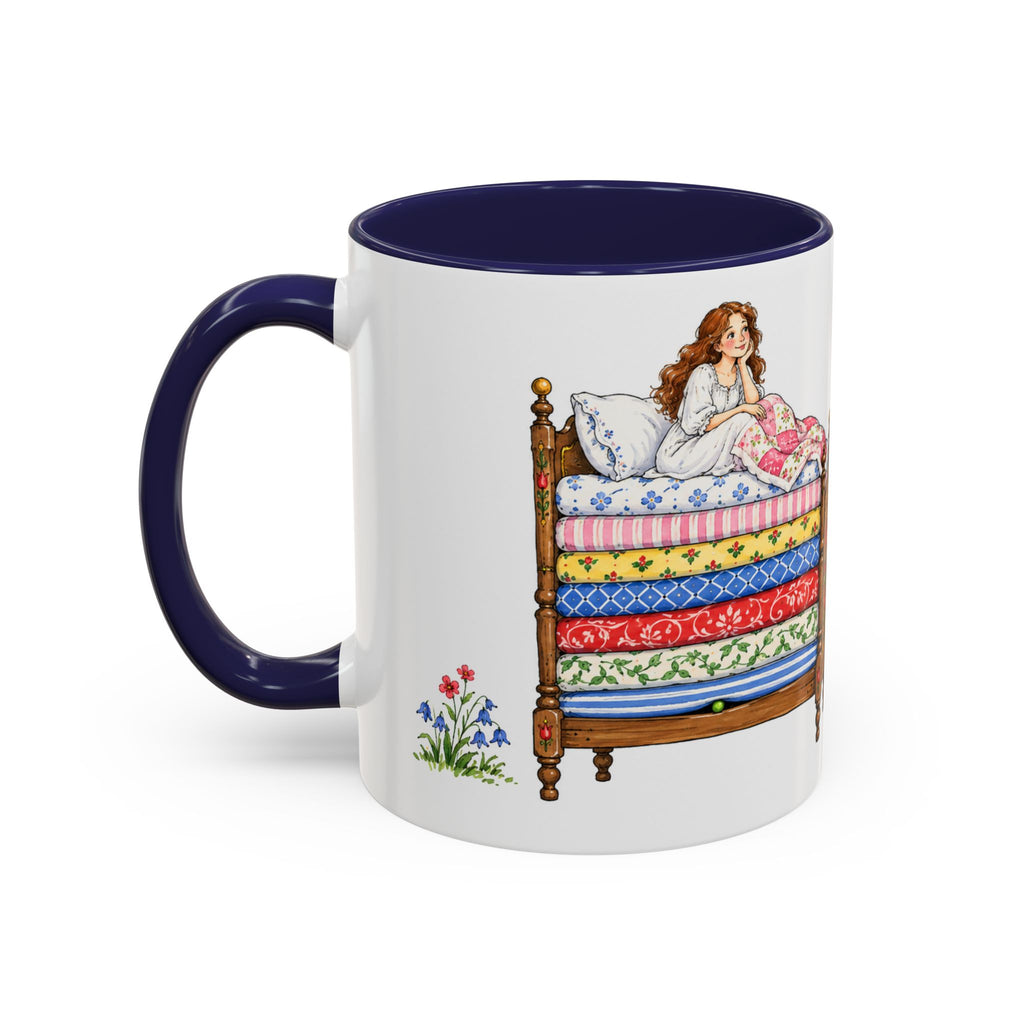 The Princess and the Pea Mug | Storybook Fairy Tale Accent Coffee Mug | EveryLegend