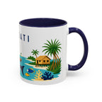 Kiribati Coffee Mug | Travel Souvenir Accent Mug | Country Gift Ceramic Cup 11oz 15oz