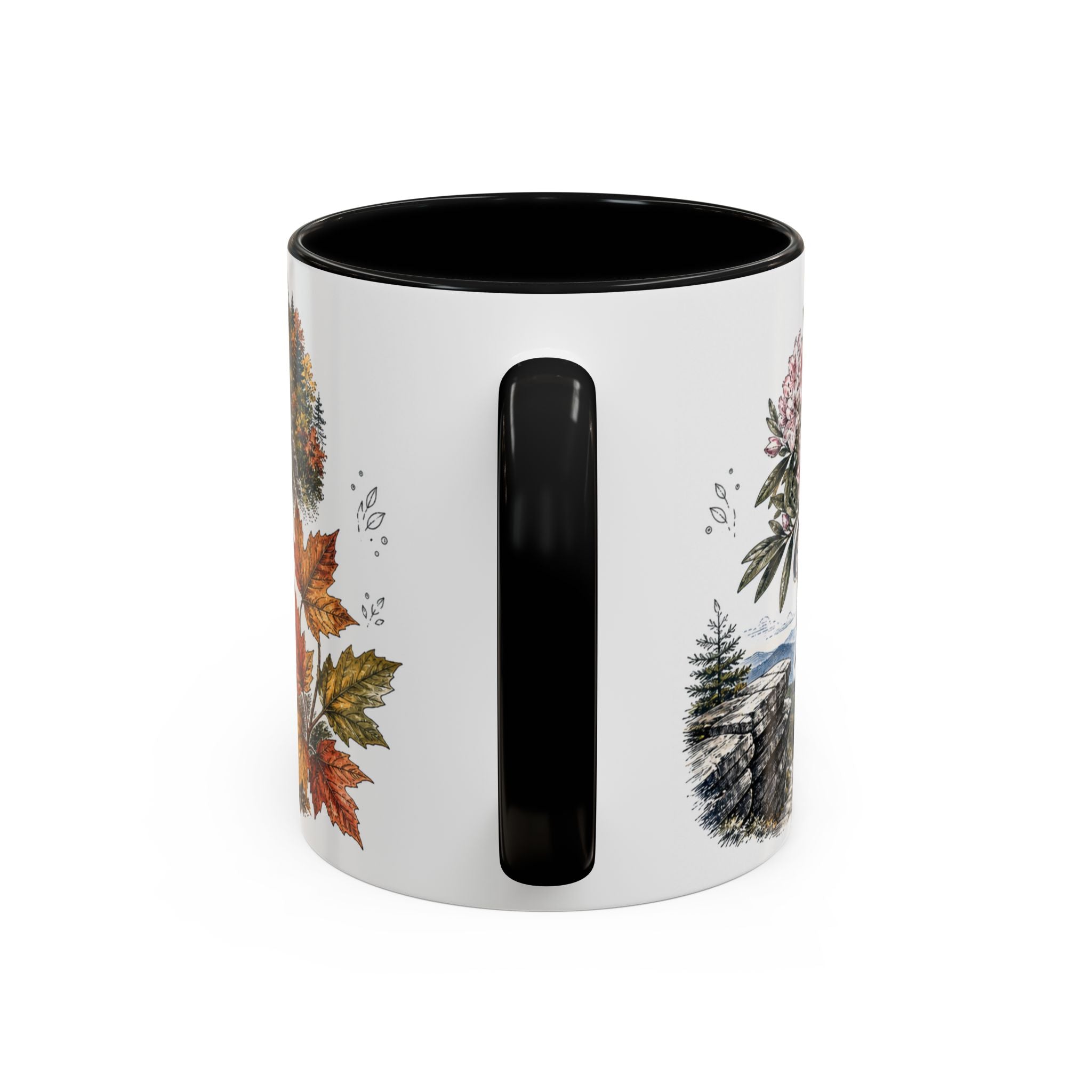 Blue Ridge Parkway Mug, Appalachia Travel Souvenir, Bucket List Gift, Accent Ceramic Coffee Mug 11oz 15oz