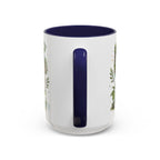 Plitvice Lakes Coffee Mug | Travel Destination Souvenir Gift | Accent Color Ceramic 11oz 15oz
