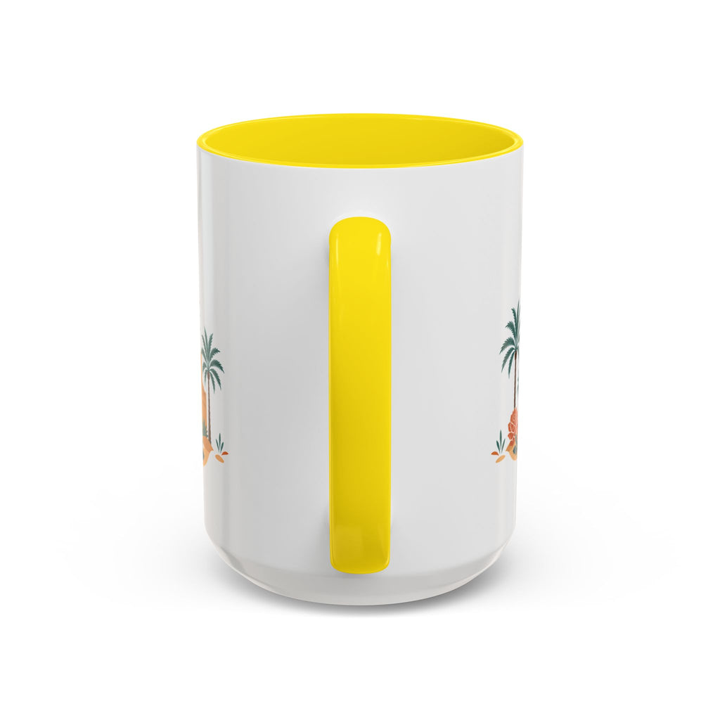 Abu Dhabi Coffee Mug | United Arab Emirates Travel Souvenir | Porcelain Decal City Gift | 11oz 15oz Accent Mug