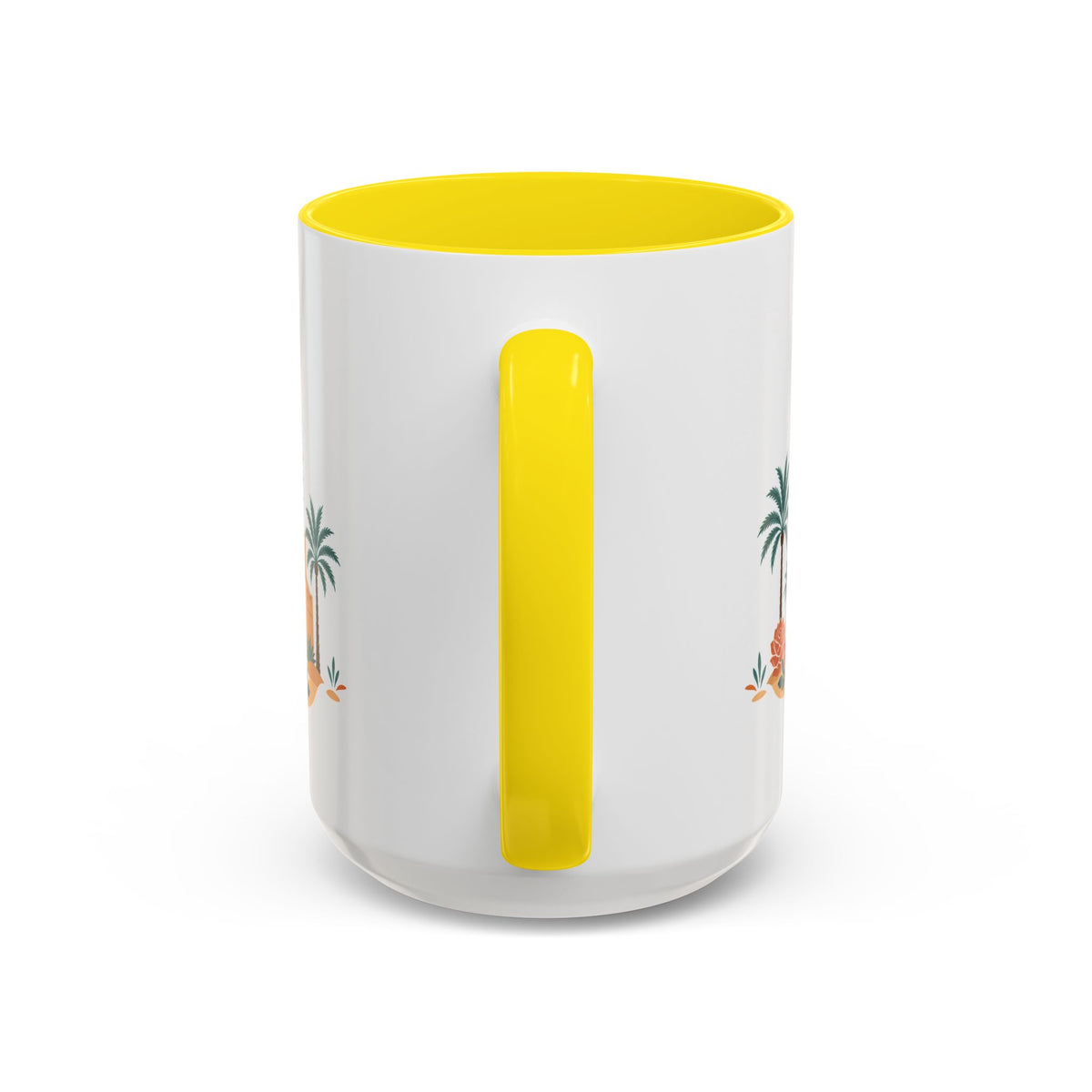 Abu Dhabi Coffee Mug | United Arab Emirates Travel Souvenir | Porcelain Decal City Gift | 11oz 15oz Accent Mug