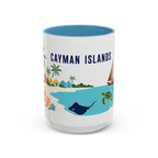Cayman Islands Coffee Mug | Travel Souvenir Accent Mug | Country Gift Ceramic Cup 11oz 15oz