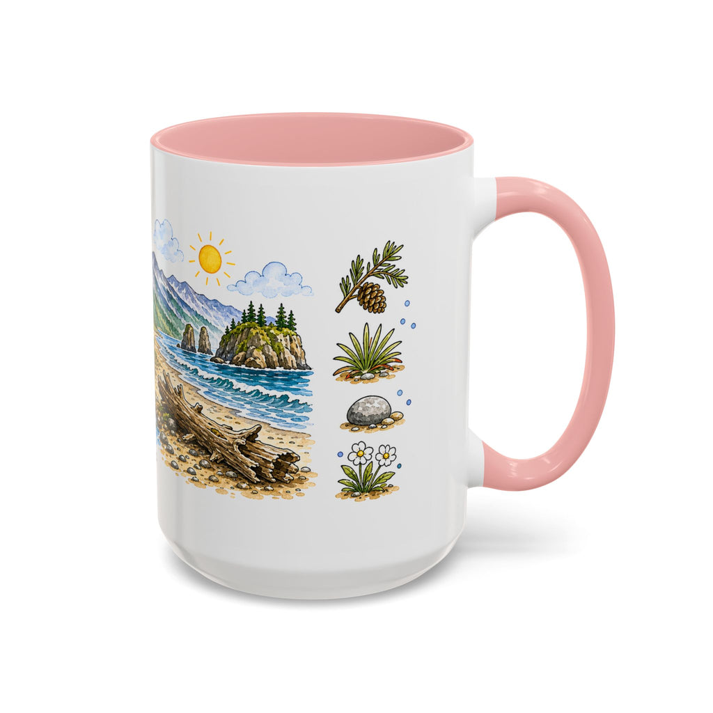 Olympic National Park Mug | US Travel Souvenir Accent Coffee Mug | 11oz 15oz Ceramic Cup