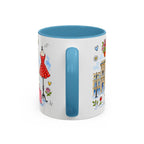 Milan Travel Mug | European City Souvenir Accent Coffee Mug | 11oz 15oz Ceramic Cup