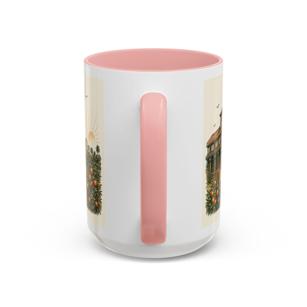 Orlando Coffee Mug | United States Travel Souvenir | Vintage Illustrated City Gift | 11 oz 15 oz Accent Mug