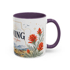Wyoming Home State Mug | Moving Away Gift | Long Distance Friendship Coffee Cup | 11oz 15oz Accent Mug