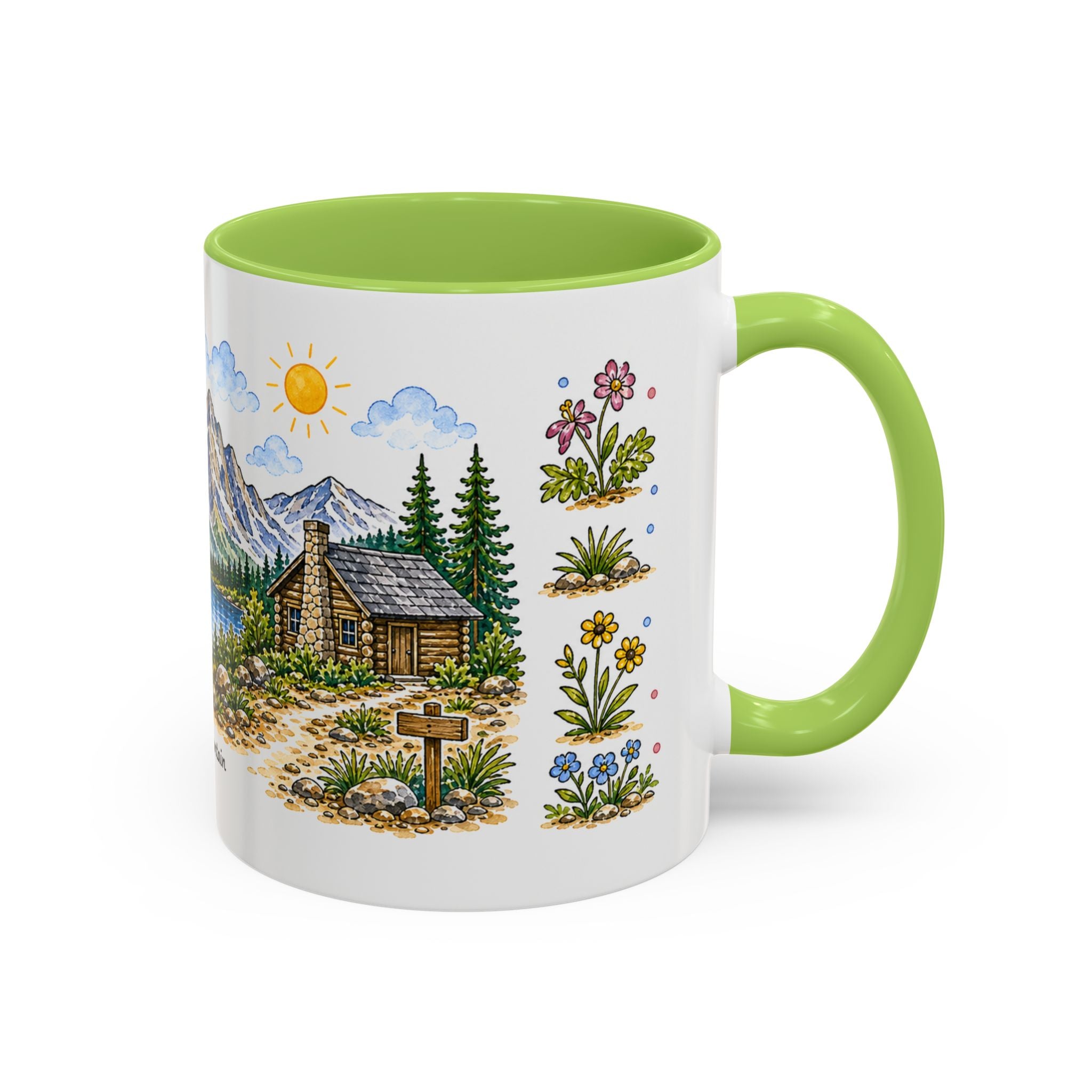 Rocky Mountain National Park Mug | US Travel Souvenir Accent Coffee Mug | 11oz 15oz Ceramic Cup