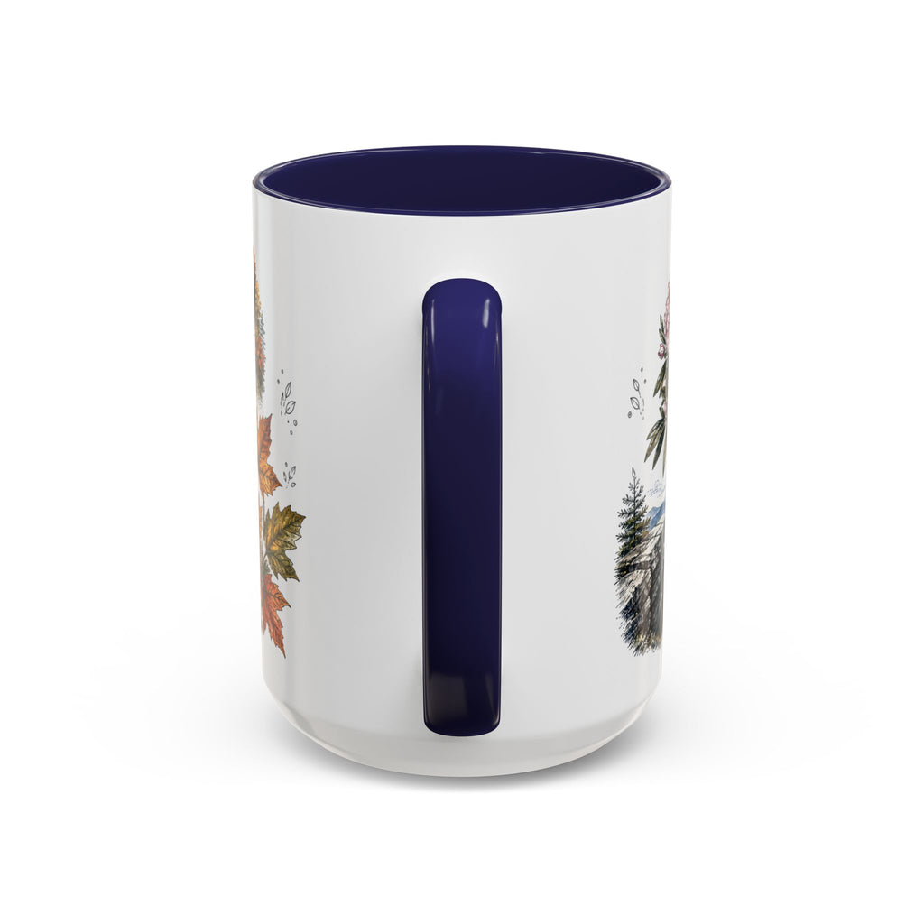 Blue Ridge Parkway Mug, Appalachia Travel Souvenir, Bucket List Gift, Accent Ceramic Coffee Mug 11oz 15oz