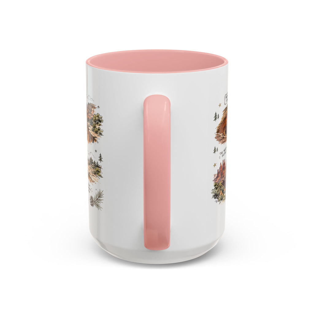 Canyonlands National Park Coffee Mug | Utah Red Rock Desert River Gift | Accent Color Ceramic 11oz 15oz