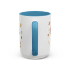 Thanksgiving Mug | Country Harvest Watercolor Gift | Pumpkin Scarecrow Accent Cup 11oz 15oz