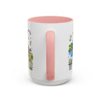 Interlaken Illustrated Travel Mug | Switzerland Souvenir Accent Coffee Mug | 11oz 15oz Ceramic Cup