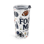 Football Mama 20oz Tumbler | Football Mom Gift | Insulated Stainless Steel Travel Cup
