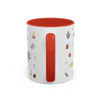 Indiana Dunes National Park Christmas Mug | Watercolor Travel Souvenir | Holiday Gift | Accent Ceramic Coffee Cup 11oz 15oz