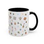 Rome Christmas Mug | Watercolor City Souvenir | Ceramic Coffee Cup
