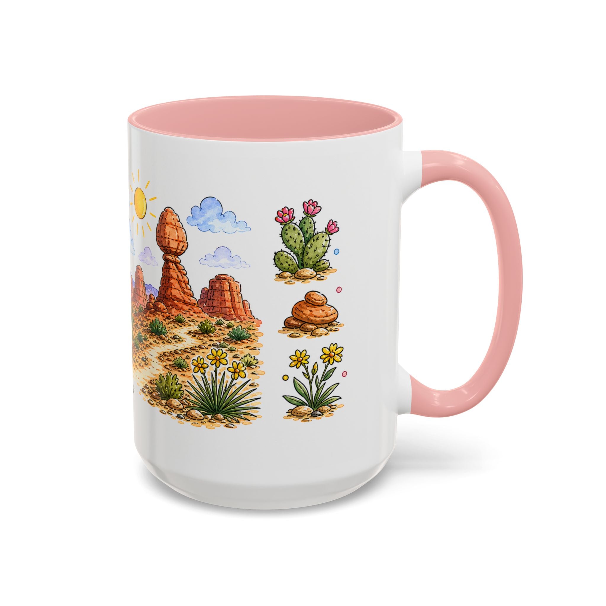 Arches National Park Mug | US Travel Souvenir Accent Coffee Mug | 11oz 15oz Ceramic Cup