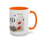 Poland Home Country Mug | Moving Away Gift | Long Distance Friendship | 11 oz 15 oz Accent Mug