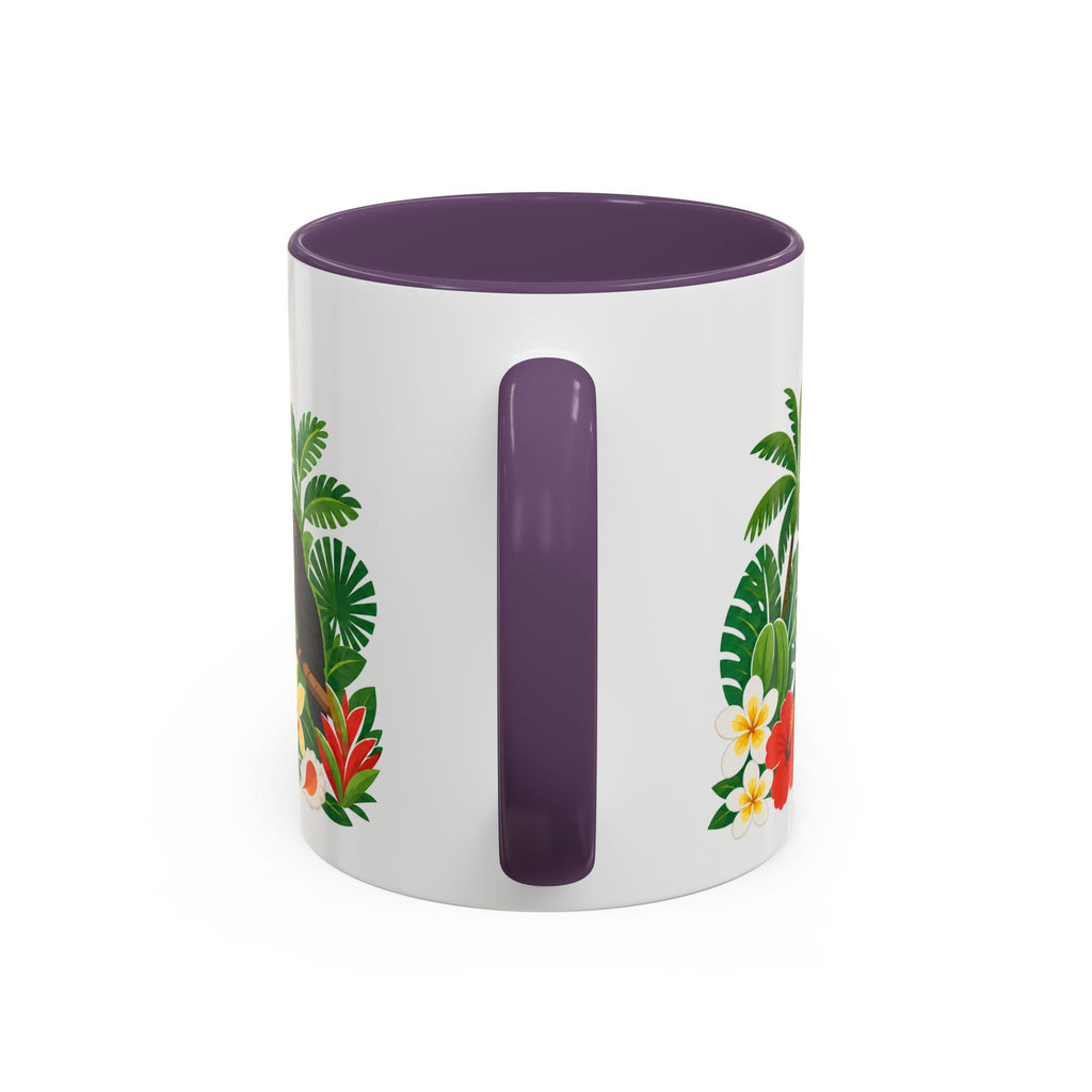 Seychelles Coffee Mug | Travel Destination Souvenir Gift | Accent Color Ceramic 11oz 15oz