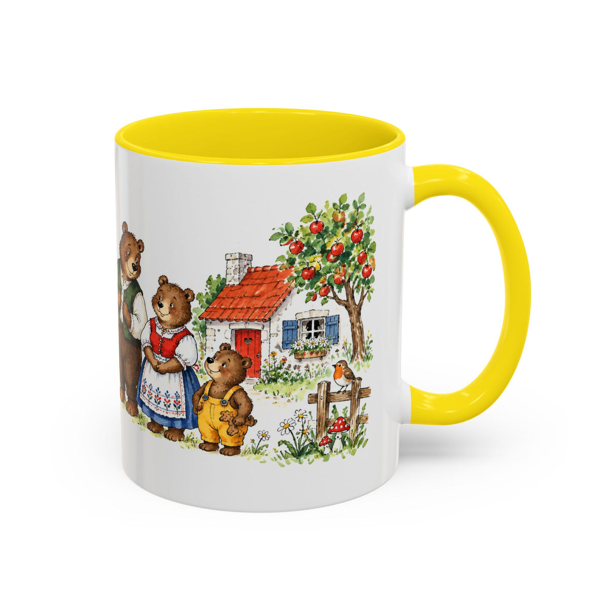 Goldilocks and the Three Bears Mug | Storybook Fairy Tale Accent Coffee Mug | EveryLegend